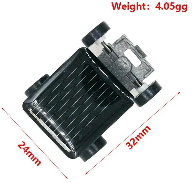 Alt view image 2 of 3 - AJMRTC Mini Solar Powered Toy Car for Kids, Smallest Solar Energy Educational STEM Toy, ABS Plastic Solar Toy Car, No Battery Required Science Experiment Toy for School Learning