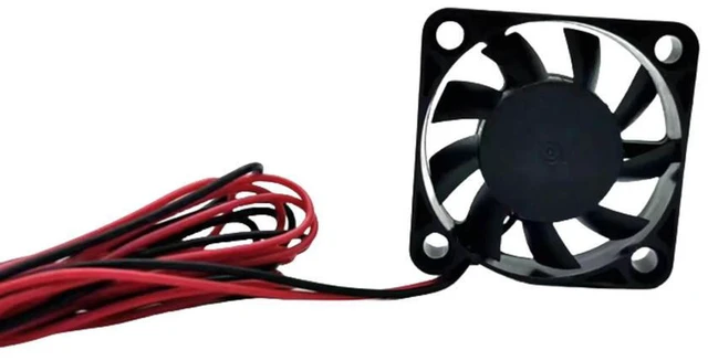 Alt view image 3 of 3 - AJMRTC EFS-04D24L 4010 Ultra Slim DC Cooling Fan, 40x40x10mm 24V 0.1A 8000RPM, 135cm Long Wire 2 Pin Brushless Fan for VFD, PLC, Inverter, Industrial Equipment Heat Dissipation