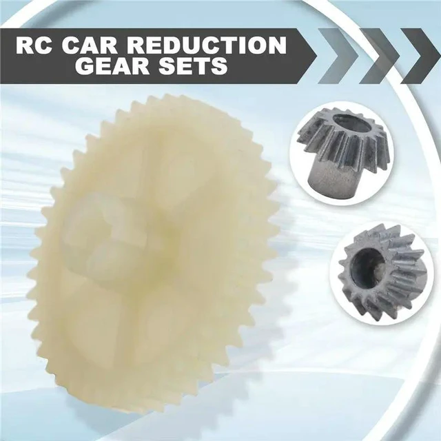 Alt view image 2 of 3 - AJMRTC A949-24 Reduction Gear Set, RC Car Replacement Parts Compatible with WLtoys 1/18 A949 A959 A969 A979 K929, Differential Reduction Gear Kit for WLtoys 1:18 RC Off-Road Vehicle Repair Upgrade