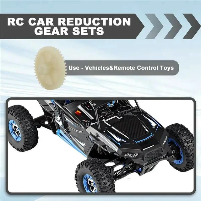 Alt view image 3 of 3 - AJMRTC A949-24 Reduction Gear Set, RC Car Replacement Parts Compatible with WLtoys 1/18 A949 A959 A969 A979 K929, Differential Reduction Gear Kit for WLtoys 1:18 RC Off-Road Vehicle Repair Upgrade