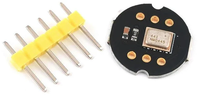 Alt view image 3 of 3 - AJMRTC MH-ET LIVE INMP441 MEMS Microphone Module, Omnidirectional I2S Interface High Precision Low Power Ultra Small Microphone Sensor for ESP32 Audio Acquisition, Voice Recognition Projects