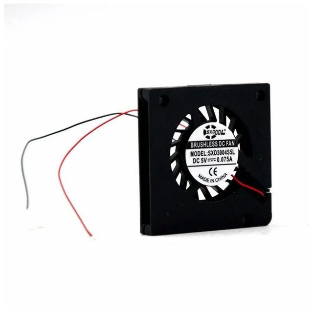 Alt view image 3 of 3 - AJMRTC 3004 Ultra Thin Blower Fan, 30mm 3cm DC 5V Mini Centrifugal Cooling Fan, Small UAV Blower Fan Replacement for Projector, Notebook, Portable Electronic Equipment Heat Dissipation