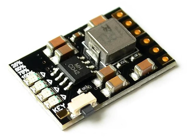 Alt view image 2 of 3 - AJMRTC 5V 2A Mobile Power DIY Module, 3.7V Lithium Battery Charge Discharge Boost Protection Board with Power Indicator, 3.7V/4.2V Li-ion Charging Step-Up Power Bank Circuit Board