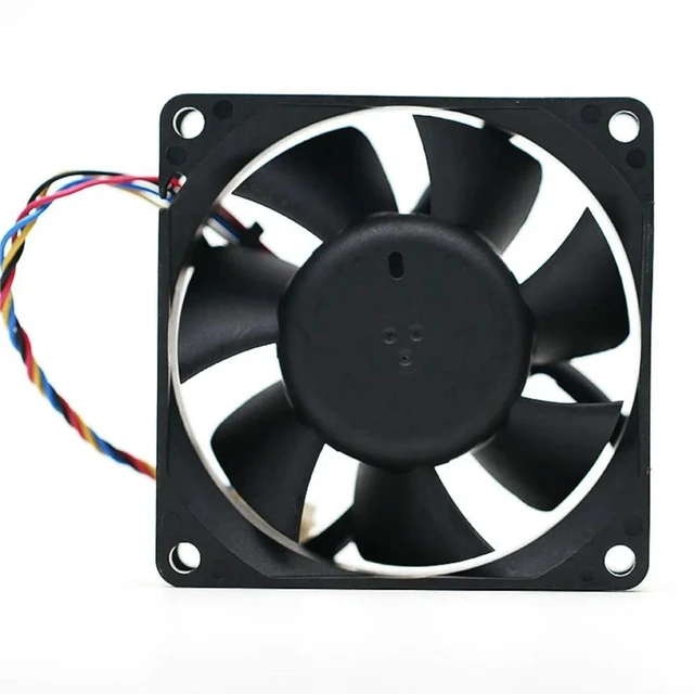 Alt view image 3 of 3 - AJMRTC AUB0712VH 7025 70mm DC 12V Cooling Fan, 0.56A 4-Wire PWM Temperature Control Axial Fan, 70x70x25mm 7CM Replacement Fan for Server Chassis, CPU, Industrial Cabinet Heat Dissipation