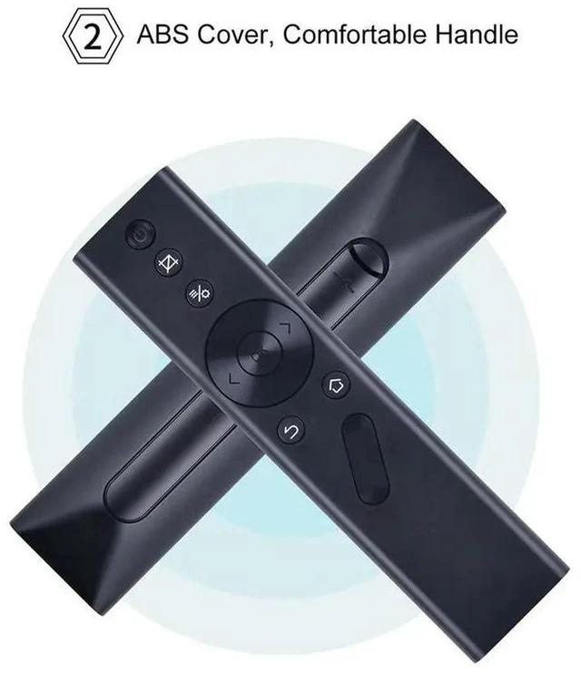 Alt view image 3 of 3 - AJMRTC 2Pcs Projector Remote Control, No Fly Mouse Function Replacement Remote Fit for Xgimi H1 H2 Z6 Z4 Z5 N10 A1 H2 Aurora Projector, Simple Operation Projector Controller for Home Theater