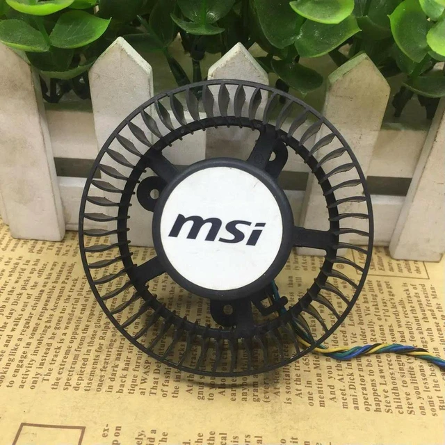 Alt view image 2 of 2 - AJMRTC MGT8012YR-W20 Graphics Card Fan, DC 12V 0.48A GPU Cooling Fan Wind Wheel Replacement for GTX260 GTX275 GTX280 GTX285 Video Card Cooler Repair