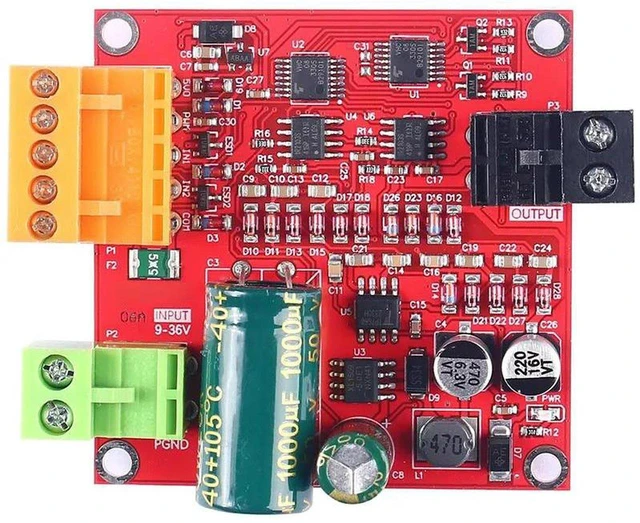 Alt view image 2 of 3 - AJMRTC 6-36V 15A High Power DC Motor Driver Board, Industrial Grade PWM Speed Controller, Adjustable Reversible CW CCW Motor Regulator for 12V 24V 36V DC Motor Control Project