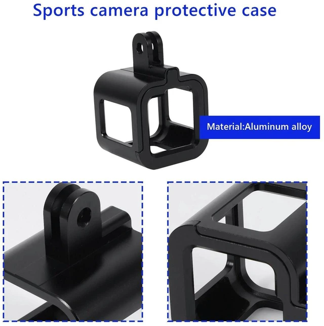 Main image of AJMRTC Aluminum Alloy Camera Protective Housing Frame Case, Standard CNC Metal Cage for GoPro Hero 5 Session / Hero 4 Session Action Camera Anti-Scratch Shockproof Protector Mount