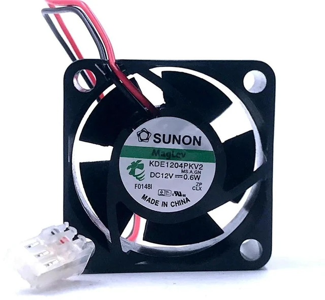 Alt view image 3 of 3 - AJMRTC 4020 Maglev Cooling Fan, 40x40x20mm DC 12V Silent Axial Fan Replacement for KDE1204PKV2 MS.A.GN, 40mm Quiet Fan for Small Cabinet, Electronics Heat Dissipation