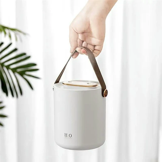 Alt view image 3 of 3 - AJMRTC 1.2L Large Capacity Plug-in Humidifier, High Volume Air Purification Water Diffuser, Quiet Desktop Humidifier for Bedroom, Home Indoor Use