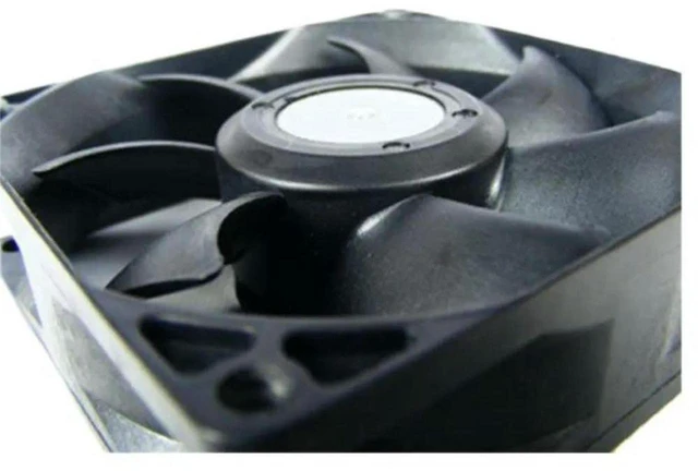 Main image of AJMRTC 8025 Silent Chassis Cooling Fan, 80x80x25mm 8CM DC12V 0.19A 3-Pin Axial Fan Replacement for T80T12MUA7-51, Quiet Brushless Fan for PC Case & Electronics
