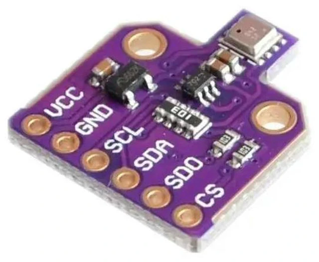 Alt view image 3 of 3 - AJMRTC BME680 4 in 1 Environmental Sensor Module, Digital Temperature Humidity Barometric Pressure VOC Gas High Accuracy Altitude Sensor, I2C SPI Interface for Arduino Raspberry Pi IoT Weather Station