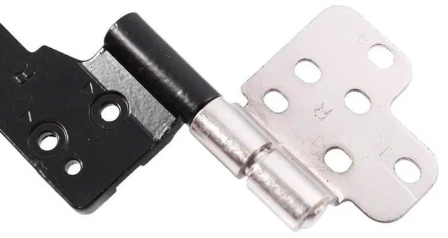 Alt view image 3 of 3 - AJMRTC 6 Sets LCD Screen Hinge Set AM0M1000100, Left & Right Laptop Screen Hinges Replacement for Latitude 5530 E5530 Series, Notebook Display Axis Repair Parts