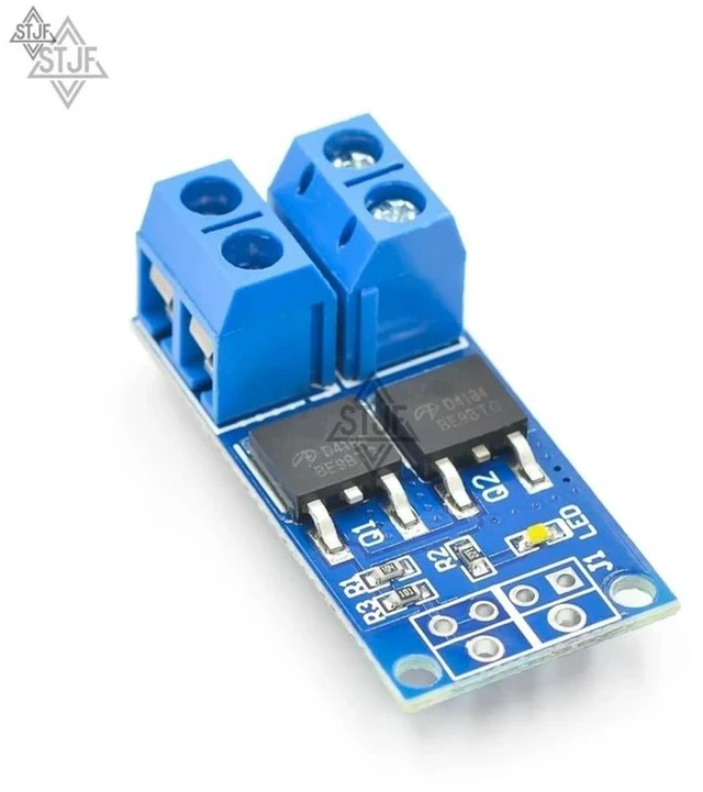 Alt view image 2 of 3 - AJMRTC High Power MOSFET Trigger Switch Driver Module, PWM Control Electronic Switch Panel, MOS Field Effect Tube Drive Module for Motor Speed Regulation, LED Dimming, Solenoid Valve DIY Control Proje