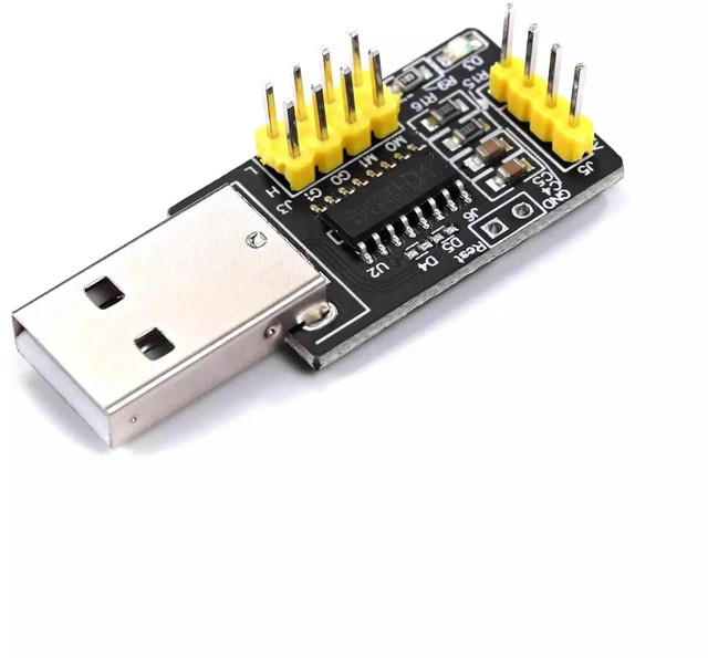 Main image of AJMRTC CH9329 Module UART TTL Serial to USB HID Full Keyboard Mouse Emulator, Driver-Free Serial HID Converter for Game Development Box, Supports Windows Linux macOS Raspberry Pi, USB2.0 Full Speed HI