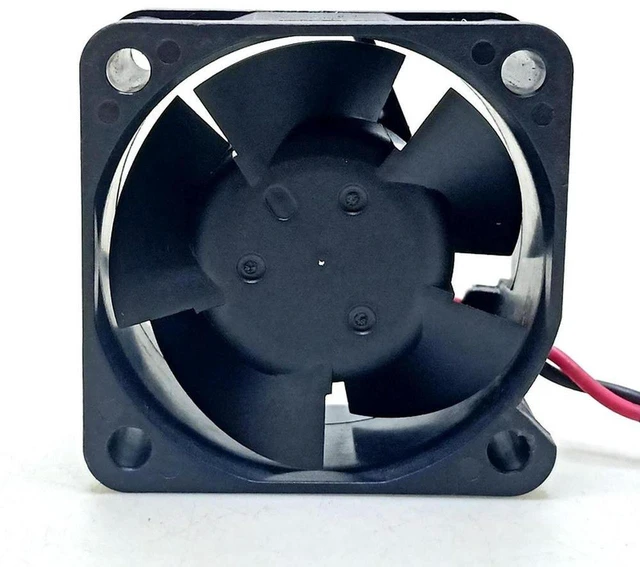 Alt view image 2 of 3 - AJMRTC 40mm Delta 4020 Cooling Fan, EFB0412HD 4cm DC12V Dual Ball Bearing Axial Fan, 7600RPM 8.54CFM for 1U Server, North-South Bridge, Industrial Equipment Heat Dissipation