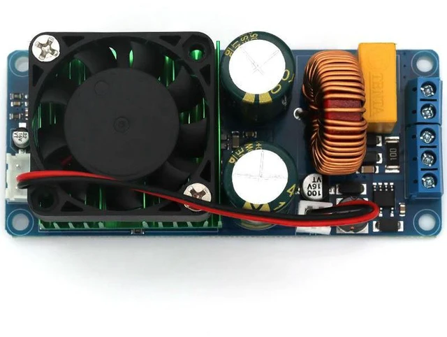 Alt view image 3 of 3 - AJMRTC IRS2092S 500W Class D HIFI Digital Mono Amplifier Board, Finished D-Class Audio Power Amp Module, High Power Sound Amplifier Better Than LM3886 for Home Speaker, Subwoofer Audio System