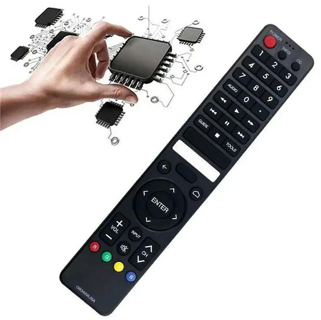 Alt view image 3 of 3 - AJMRTC GB346WJSA Voice Replacement Remote Control, Compatible with Sharp AQUOS LCD LED Smart TV, Bluetooth Voice Search Remote Controller with Netflix YouTube Hotkeys