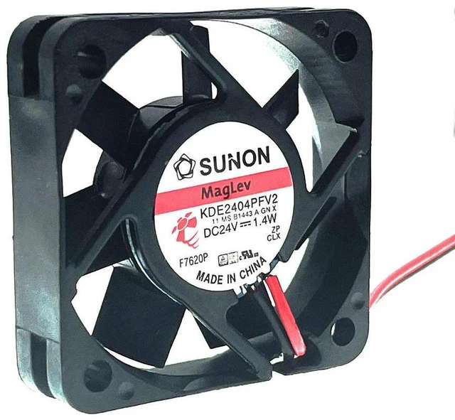 Main image of AJMRTC KDE2404PFV2 4010 Axial Cooling Fan, 40x40x10mm DC 24V 1.4W 2-Wire 4CM High Speed Fan, Replacement Fan for 3D Printer Printing Mold, Industrial Chassis and Small Equipment Heat Dissipation
