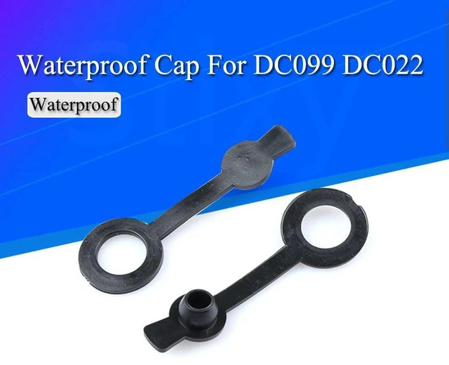 Main image of AJMRTC 10PCS/LOT DC099 Waterproof DC Power Jack Socket, Female 5.5mm x 2.1mm, Compatible with 5.5*2.1 & 5.5*2.5mm Plug, 11MM Panel Mount DC Power Socket with Waterproof Cap for Electronic Equipment