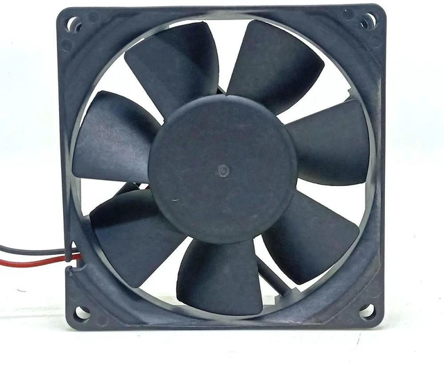 Alt view image 3 of 3 - AJMRTC KDE2408PKV1 8020 Silent Cooling Fan, 80x80x20mm 8CM DC 24V 1.7W Quiet DC Axial Fan, Replacement Inverter Fan for Industrial Cabinet, Power Supply and Electronic Equipment Heat Dissipation