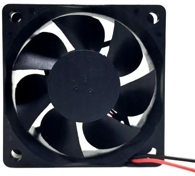 Alt view image 2 of 3 - AJMRTC EB60252S1-000C-999 6025 Magnetic Suspension Cooling Fan, 60x60x25mm DC 24V, 4500RPM 23.5CFM 33.5dBA Quiet Fan, Replacement Magnetic Levitation Fan for Inverter Industrial Heat Dissipation