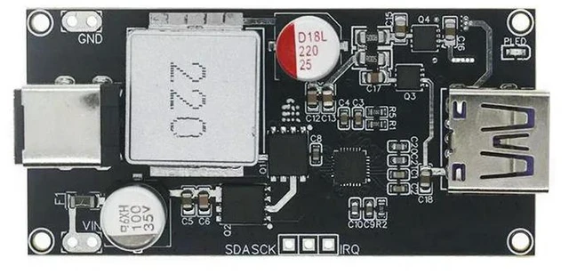 Alt view image 3 of 3 - AJMRTC PD3.1 140W High Power Desktop Fast Charging Module, All Protocol Intelligent Charger Board with Multiple Safety Protection, Support PD3.1 Fast Charge for Laptop, Tablet and Mobile Devices