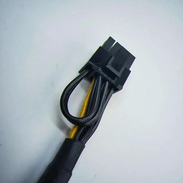 Alt view image 2 of 3 - AJMRTC 50cm PCIE 5.0 12pin 12VHPWR to 8Pin PCIe GPU Power Cable, 12VHPWR to 8 Pin PCI Express Graphics Card Power Cord for AI Computer, RTX3090 GPU Power Supply Replacement Wire