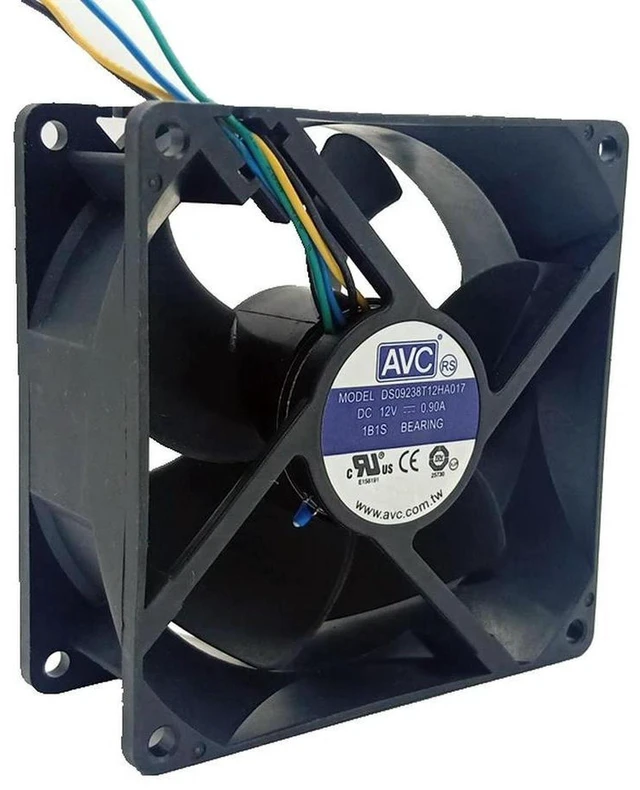 Main image of AJMRTC DS09238T12HA017 Cooling Fan, 9238 92x92x38mm DC 12V 0.90A 4-Wire PWM Fan, Replacement CPU & Computer Chassis Brushless Cooling Fan, High Airflow PC Case Heat Dissipation Spare Part