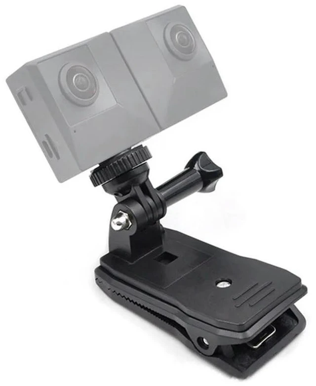 Alt view image 3 of 3 - AJMRTC 2PCS Bag Clip Backpack Mount, Action Camera Holder Clip Accessories Compatible with HDR AS20 AS15 AS100V AS30V AZ1 AS200V FDR-X1000V Aee Action Cam, Outdoor Video Recording Mounting Bracket