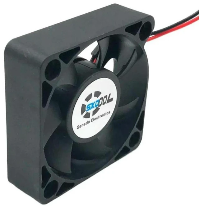 Main image of AJMRTC 2PCS RDM5015S Server Cooling Fan, 50mm 5cm Square Fan DC 12V 0.14A 2Wire 2Pin Sleeve Bearing Inverter Fan, Silent Quiet Replacement Fan for Server, Industrial Equipment Heat Dissipation