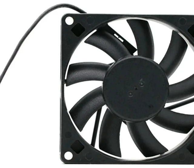Alt view image 2 of 3 - AJMRTC FOR ADDA AD0812MX-D91GP 8015 Cooling Fan, 80x80x15mm 12V 0.15A 2 Pin Ultra Thin Slim Quiet Case Fan Replacement for Chassis Cabinet Cooler