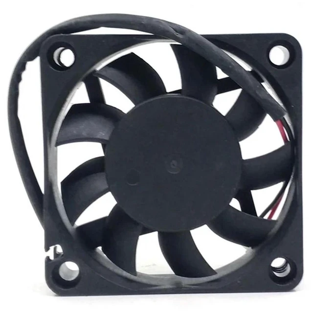 Alt view image 2 of 2 - AJMRTC 60mm 6015 Cooling Fan for LC6015MS14, DC 14V 0.15A 2-Wire 6cm Chassis Equipment Cooling Fan Replacement