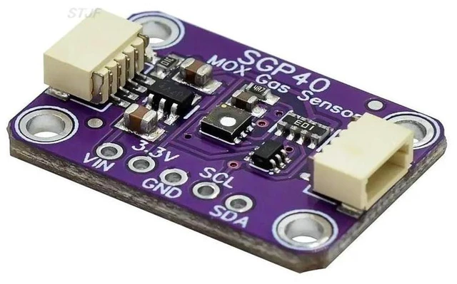Main image of AJMRTC SGP40 Air Quality Sensor Breakout Board, VOC Index Digital Gas Sensor Module with STEMMA QT & Qwiic I2C Connector, Indoor Air Quality Monitoring for Arduino Raspberry Pi STEM Projects