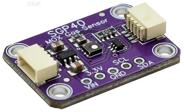 Alt view image 3 of 3 - AJMRTC SGP40 Air Quality Sensor Breakout Board, VOC Index Digital Gas Sensor Module with STEMMA QT & Qwiic I2C Connector, Indoor Air Quality Monitoring for Arduino Raspberry Pi STEM Projects