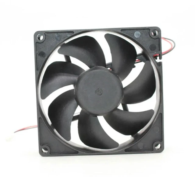Alt view image 2 of 3 - AJMRTC ME92251V1-000U-A99 92x25mm Server Cooling Fan, 12V DC 90mm 9CM Chassis Fan, 3000RPM 51.5CFM Low Noise Replacement Fan for Server, Industrial Cabinet, PC Case Heat Dissipation