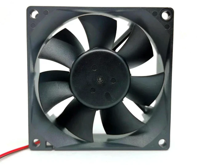 Alt view image 2 of 2 - AJMRTC Replacement Cooling Fan for YTD158025S, 80x80x25mm 80mm 8CM DC15V 0.35A 2-Wire Axial Fan, High Airflow Case Fan for Industrial Equipment, Chassis Heat Dissipation