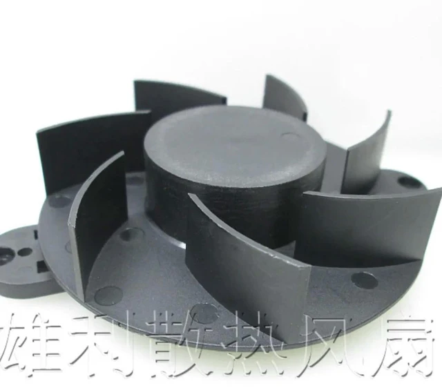 Alt view image 2 of 3 - AJMRTC 2-Wire Mute Cooling Fan Replacement for TD8025LS-P, 8025 0.20A Axial Fan, 90mm & 75mm Pitch Fan Blades, Quiet Case Fan for Industrial Equipment, Chassis Heat Dissipation