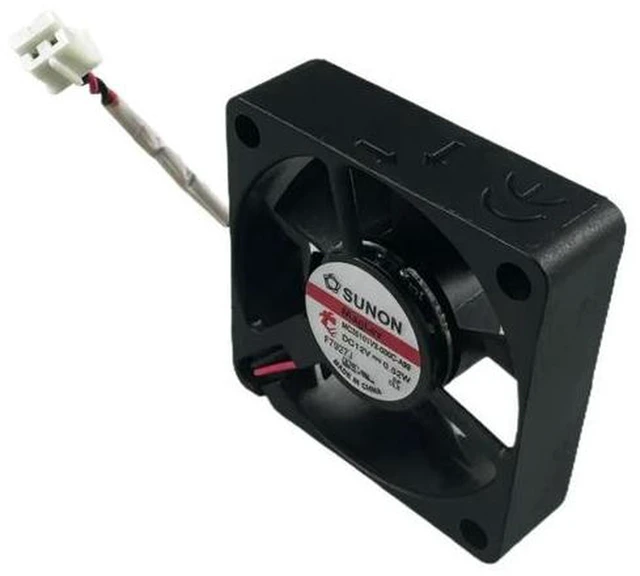 Alt view image 2 of 3 - AJMRTC Replacement Mini Micro Cooling Fan for MC35101V2-000C-A99, 3510 35x35x10mm 35mm DC12V 0.52W 2Pin Axial Fan, Small Quiet Fan for Electronic Device, Instrument Heat Dissipation