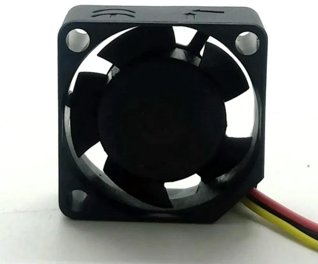 Alt view image 2 of 3 - AJMRTC Replacement Mini Micro Cooling Fan for MF25101V2-1D03A-G99, 2510 25x25x10mm 25mm DC12V Axial Fan, Small Compact Quiet Fan for Precision Electronic Equipment Heat Dissipation