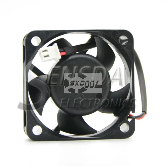 Alt view image 3 of 3 - AJMRTC Replacement Cooling Fan for Delta AUB0524VHD, 50x50x20mm 5020 DC24V 0.15A Dual Ball Bearing High Airflow Axial Fan, Industrial Chassis, Inverter Electronic Equipment Heat Dissipation