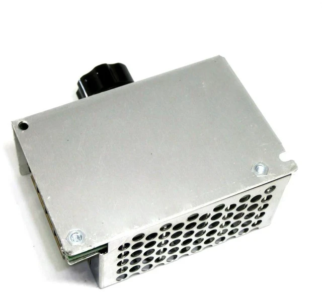Alt view image 2 of 3 - AJMRTC 4000W 220V High Power SCR Voltage Regulator, Electronic Speed Controller Governor Thermostat HR, AC Voltage Dimmer for Motor Speed Adjustment, Heating Temperature Control