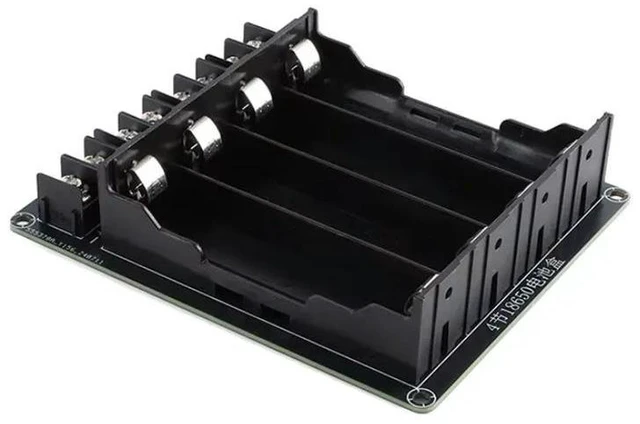 Alt view image 3 of 3 - AJMRTC 4 Cell Series-parallel DIY 18650 Lithium Battery Box, Power Bank Case Slot Holder Shell, DIY Portable Power Enclosure for Electronics Project, Experimental Power Supply, Outdoor DIY Power Pack