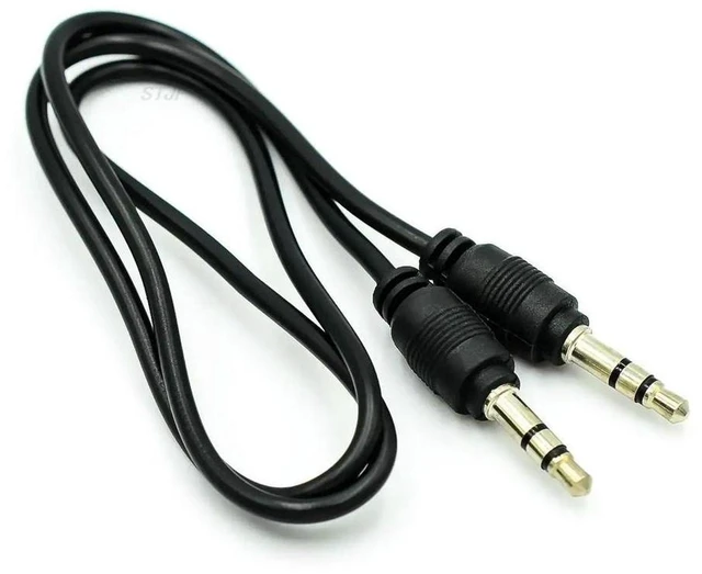 Main image of AJMRTC 3.5mm Male to Male AUX Audio Cable, 0.5M Stereo Recording Frequency Cord, 3.5mm 3-Pole Audio Line for Car Stereo, Speaker, Headphone, MP3 Player, Mobile Phone, Tablet, Portable Audio Device