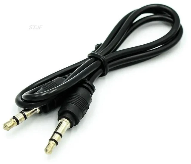 Alt view image 3 of 3 - AJMRTC 3.5mm Male to Male AUX Audio Cable, 0.5M Stereo Recording Frequency Cord, 3.5mm 3-Pole Audio Line for Car Stereo, Speaker, Headphone, MP3 Player, Mobile Phone, Tablet, Portable Audio Device