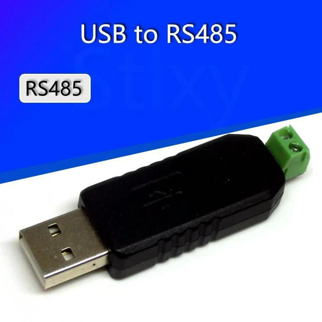 Main image of AJMRTC USB to RS485 Converter Adapter, USB to RS-485 Serial Communication Module, Supports Win7 XP Vista Linux Mac OS WinCE5.0, RS485 Transceiver for Industrial PLC, Sensor, Modbus Serial Data Transmi