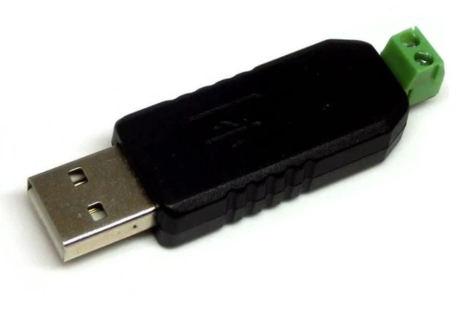Alt view image 3 of 3 - AJMRTC USB to RS485 Converter Adapter, USB to RS-485 Serial Communication Module, Supports Win7 XP Vista Linux Mac OS WinCE5.0, RS485 Transceiver for Industrial PLC, Sensor, Modbus Serial Data Transmi