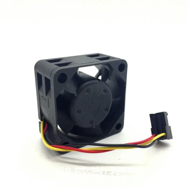 Alt view image 2 of 3 - AJMRTC Replacement 4020 Double Ball Cooling Fan for Minebea 1608KL-04W-B59, 40×40×20mm 4CM DC12V 0.15A Axial Fan, Dual Ball Bearing Switch Fan for Server, Industrial Chassis, Power Supply Heat Dissipa