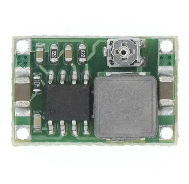 Alt view image 2 of 3 - AJMRTC 5Pcs Mini 360 DC-DC Buck Converter Step Down Module, LM2596 Mini360 Voltage Regulator 4.75V-23V Input to 1V-17V Output, 17x11x3.8mm Compact Power Module for RC Airplane, Electronic DIY Projects