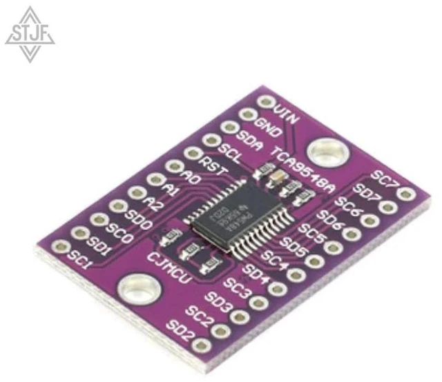 Alt view image 2 of 3 - AJMRTC 1Pcs CJMCU-9548 TCA9548A I2C Multiplexer Module, 1-to-8 8-Way Multi-Channel IIC Expansion Board, TCA9548A I2C Channel Development Board for Arduino, Raspberry Pi Electronic DIY Projects